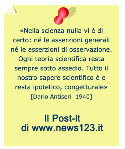 Post-it sulla scienza 18-11-2014
